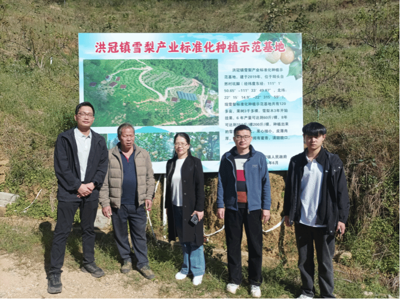 化工与材料学院农村科技特派员团队赴茂名市洪冠镇开展科技帮扶活动